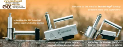 InstantVap Lite 18V baterijski, bežični isparivač oksalne kiseline
